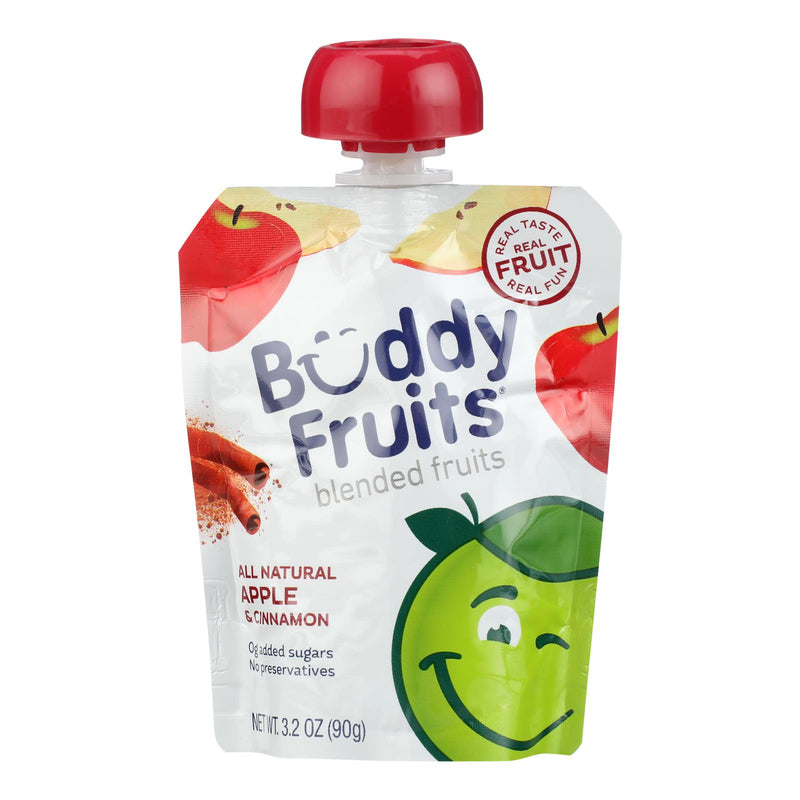 Buddy Fruits - Originals Apple Cinnamon - Case Of 18 - 3.2 Ounces