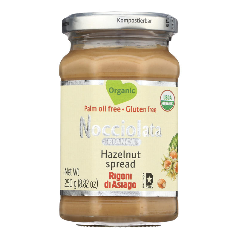 Nocciolata - Spread Organic Hazelnut Bianca - Case Of 6-8.82 Ounces