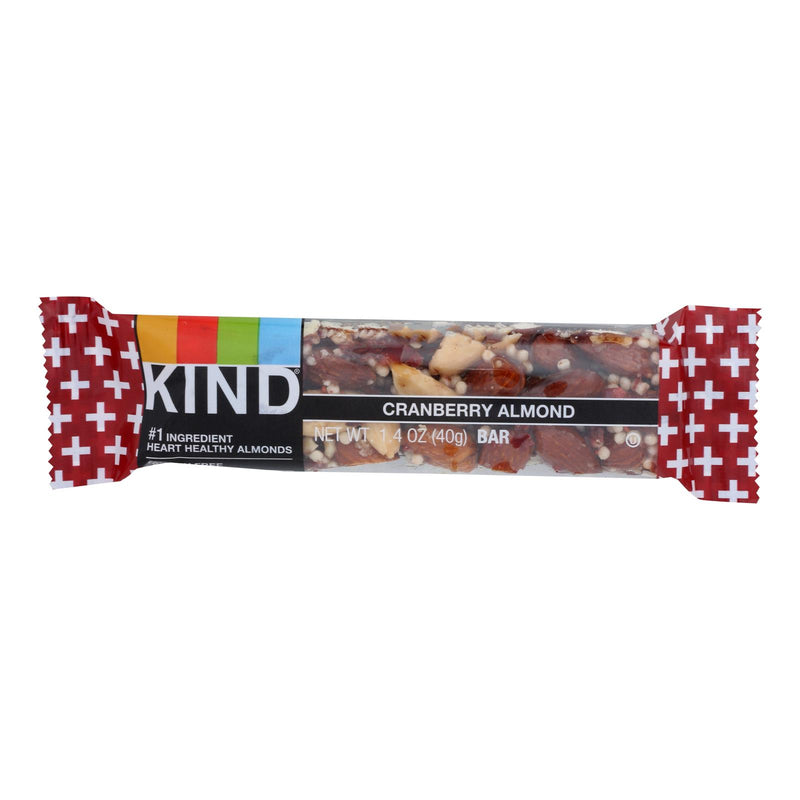 Kind - Bar Cranberry And Almond - Case Of 12 - 1.4 Ounces