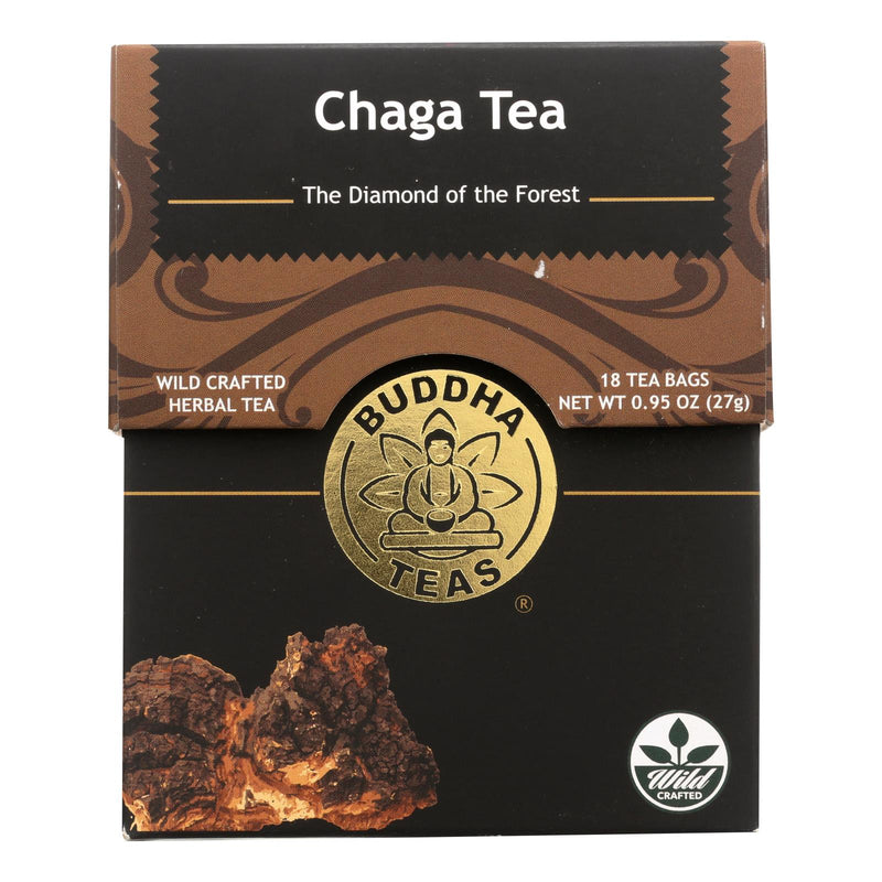 Buddha Teas – Tee Chaga – Karton mit 6–18 Beuteln