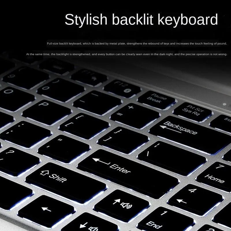 15.6-Inch Gaming Laptop Core I7 8G 512G SSD 1T HDD Laptop Ultra-Thin Business Office Student  Laptop Gaming Netbook - GreatEagleInc