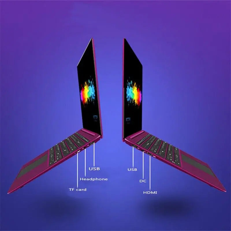 15.6inch 1920*1080 IPS notebook 6GB RAM + 64GB eMMC + optional 240GB SSD quad core aluminium Windows 10 Ultrabook gaming laptop - GreatEagleInc