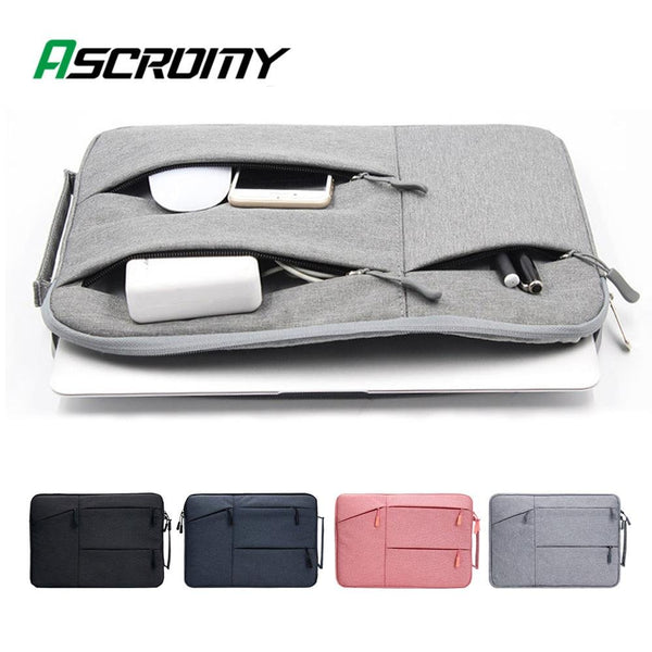 15.6 16 13.3 inch Multi-function Laptop Bag For MacBook Lenovo Xiaomi Samsung Huawei Waterproof Notebook Zipper Box Case Sleeve GreatEagleInc