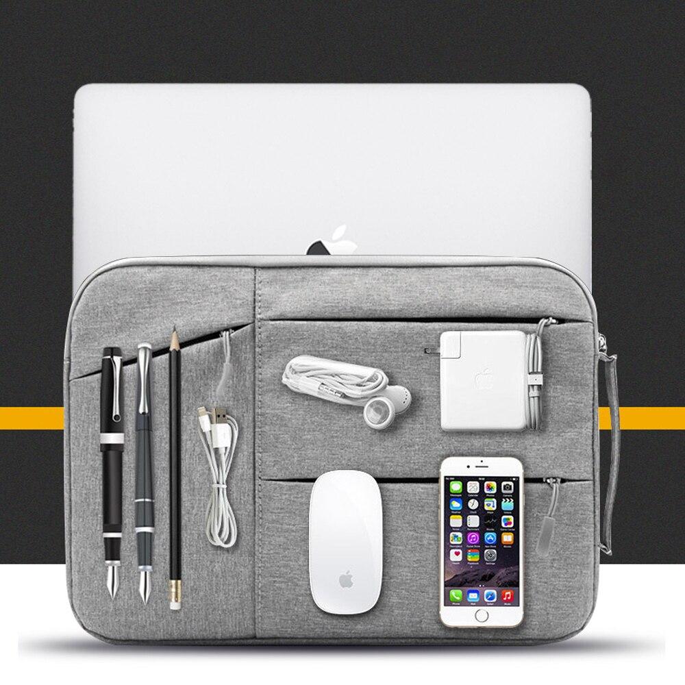 15.6 16 13.3 inch Multi-function Laptop Bag For MacBook Lenovo Xiaomi Samsung Huawei Waterproof Notebook Zipper Box Case Sleeve GreatEagleInc