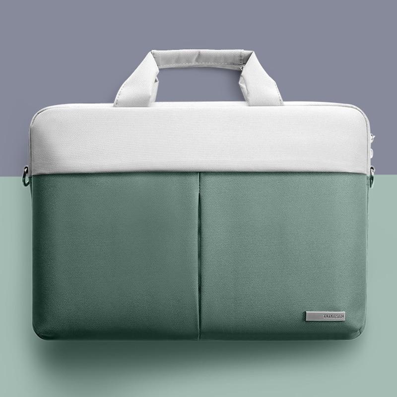 15.6 inch Man Women Travel Notebook Handbag Waterproof Laptop Sleeve Bag Case For Macbook Lenovo HP ASUS Dell Busines Briefcase GreatEagleInc