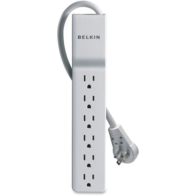 Überspannungsschutz der Belkin® Home/Office-Serie mit 6 Ausgängen und drehbarem Stecker