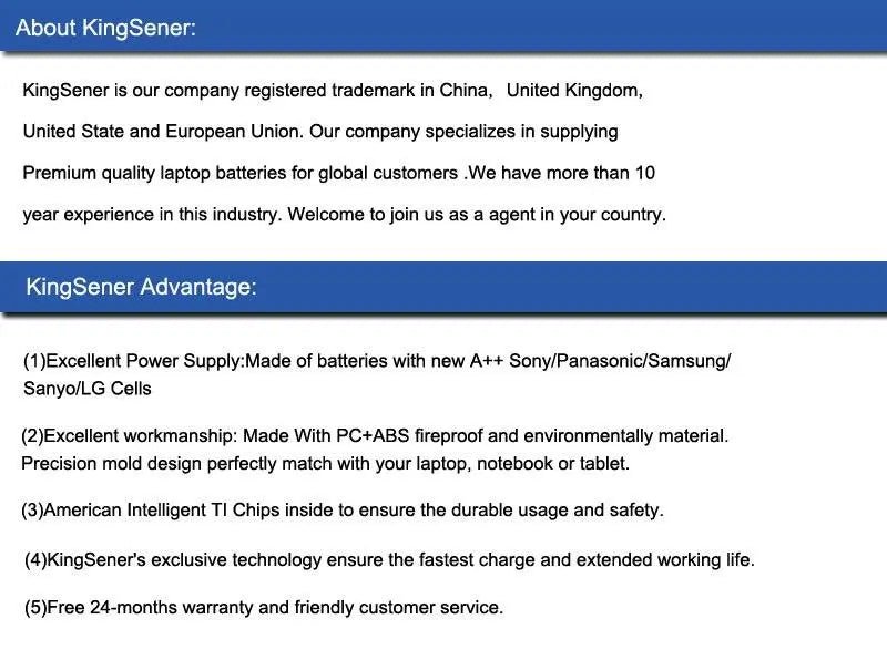 15V 3170mAh KingSener VGP-BPS40 Laptop Battery For SONY Vaio Flip 14A SVF14N SVF 15A SVF15N17CXB VGP-BPS40 Free 2 Years Warranty - GreatEagleInc