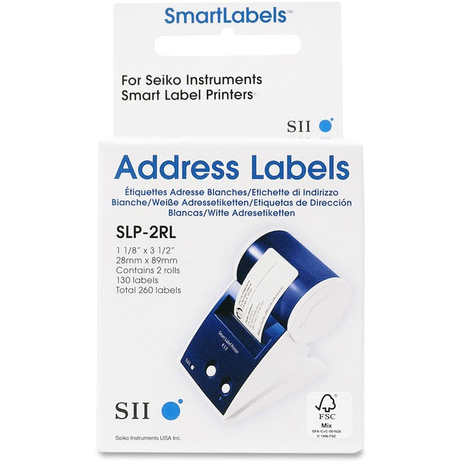 Seiko SmartLabel SLP-2RL Address Label