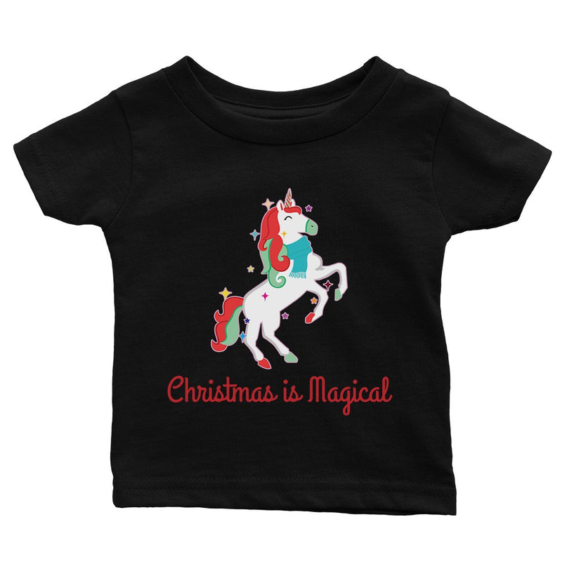 Christmas Magical Unicorn Baby Shirt