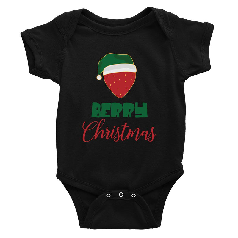 Berry Christmas Baby Bodysuit
