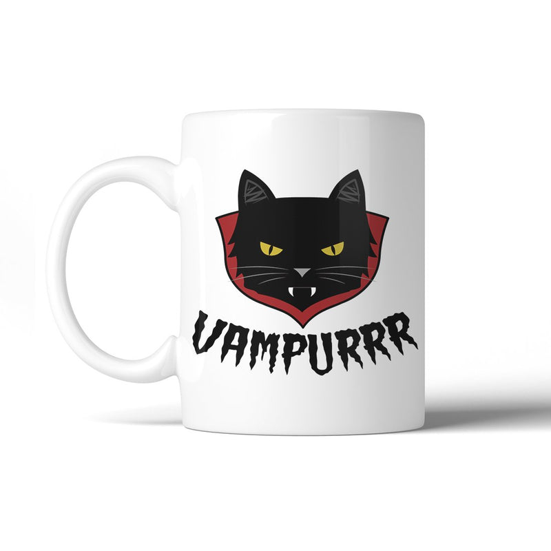 Vampurrr Funny Halloween Graphic Design 11 Oz Ceramic Coffee Mug