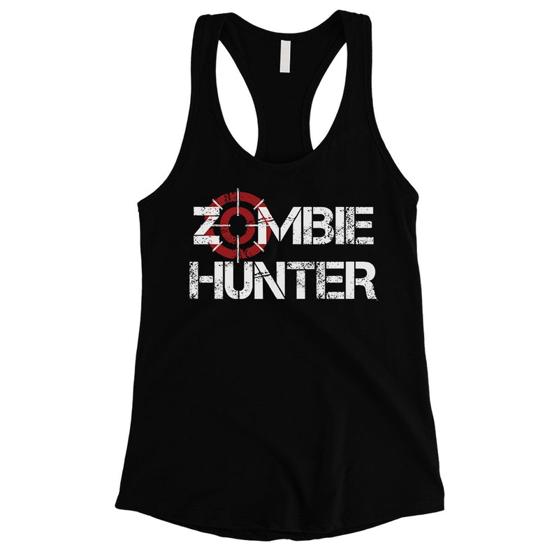Zombie Hunter Womens Charming Cool Halloween Costume Tank Top Gift