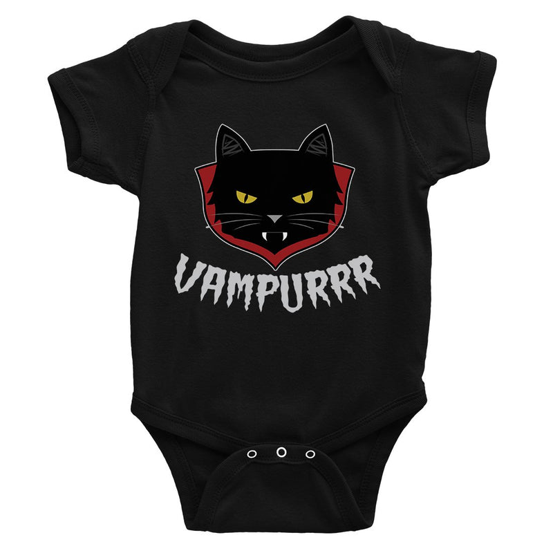 Vampurrr Funny Halloween Cute Graphic Design Baby Bodysuit Gift
