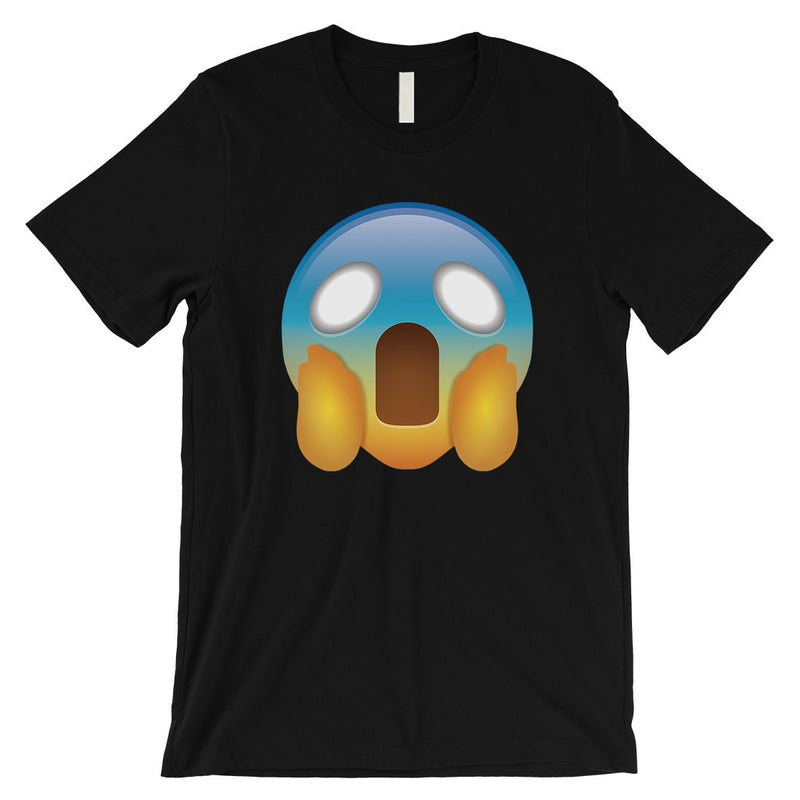 Emoji-Screaming Mens Shocked Funny Perfect Halloween T-Shirt Gift