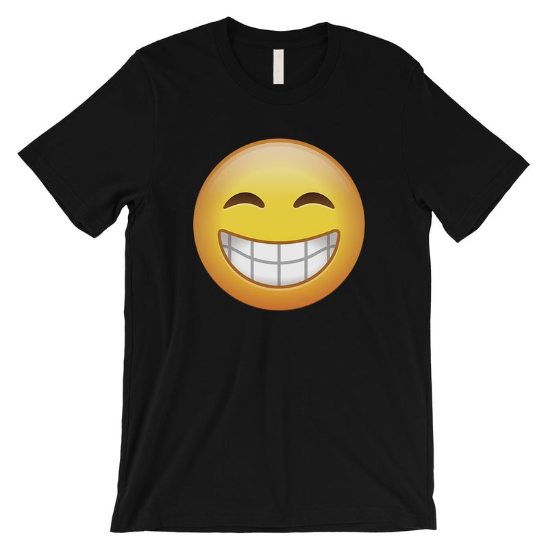 Emoji-Smiling Mens Happy Grateful Cool T-Shirt Gift For a Friend