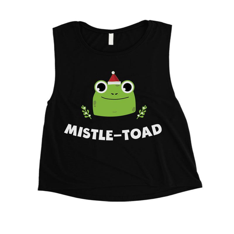 Mistle Toad Womens Crop Top