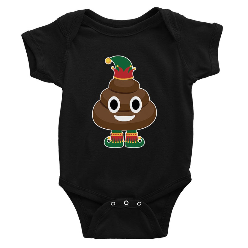Poop Elf Baby Bodysuit