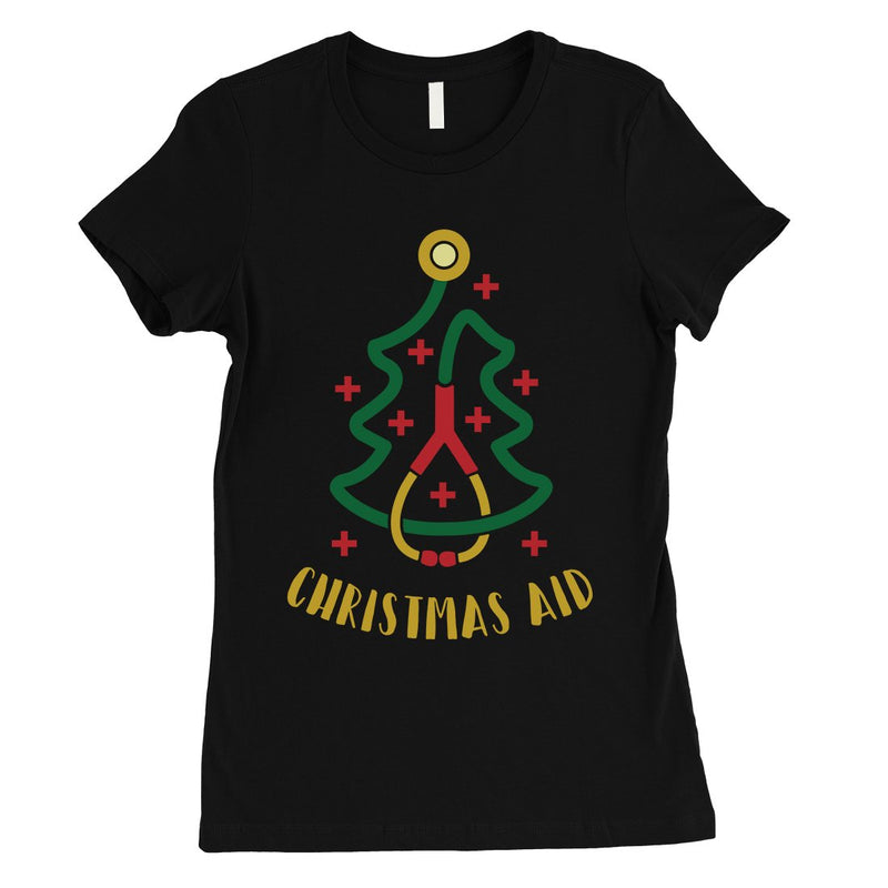 Christmas Medical Tree Womens Shirt