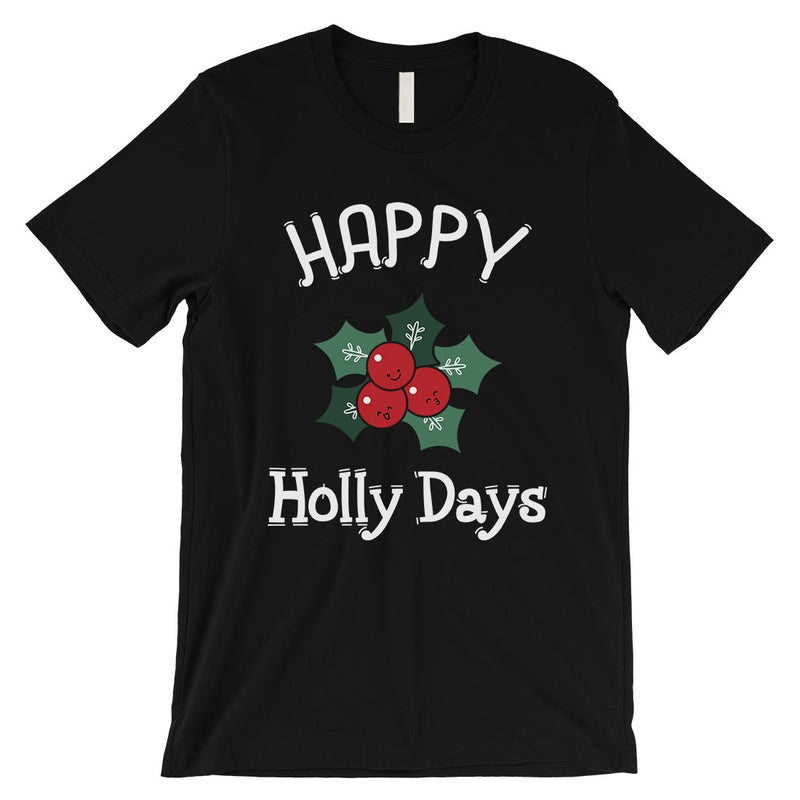Happy Holly Days Mens Shirt