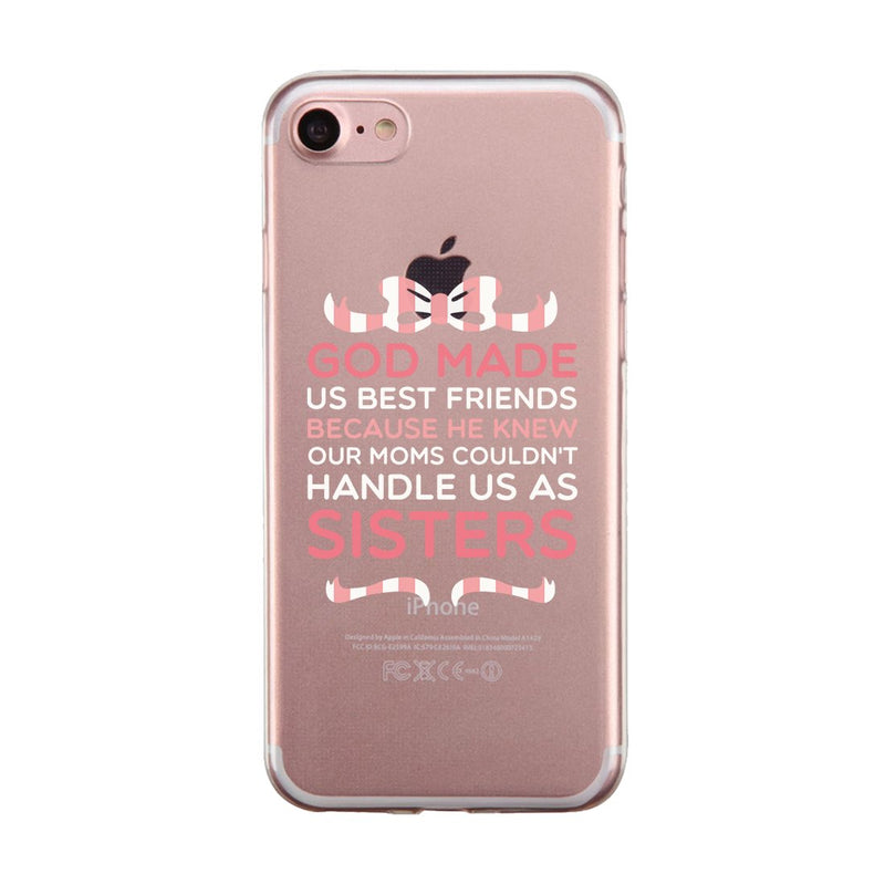 God Made Us BFF Matching Phone Covers Thoughtful Sister/Friend Gift