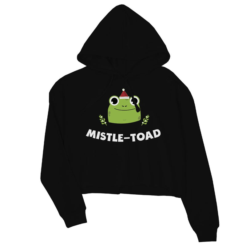 Mistle Toad Crop Hoodie
