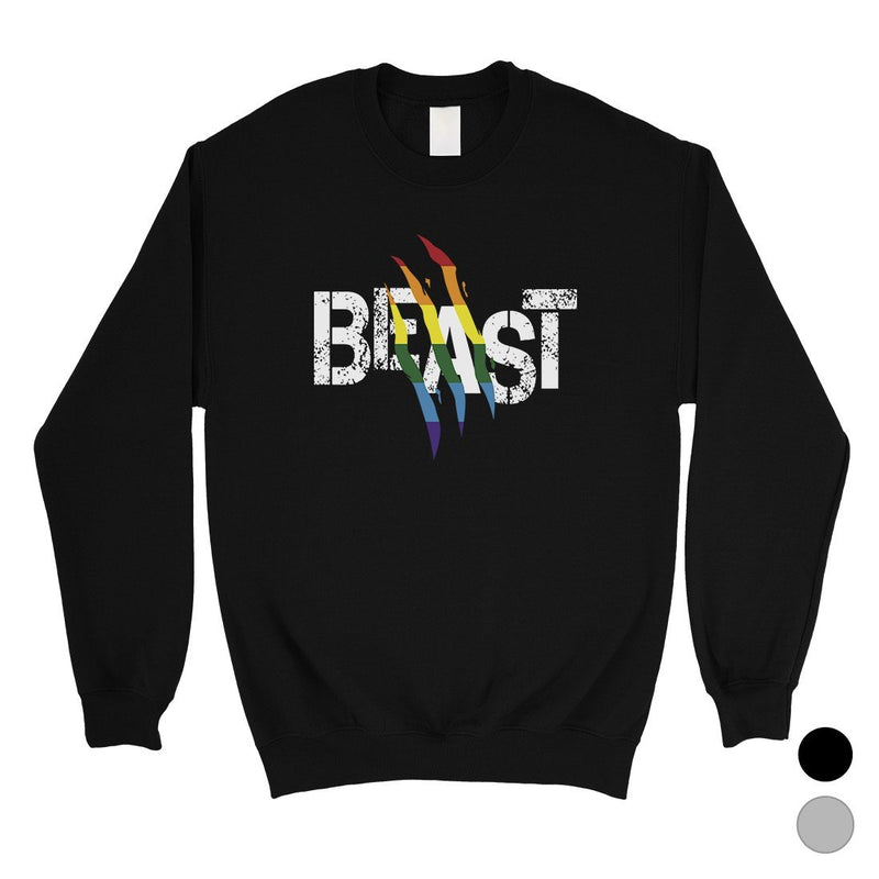 LGBT Beast Rainbow Scratch Unisex SweaShirt