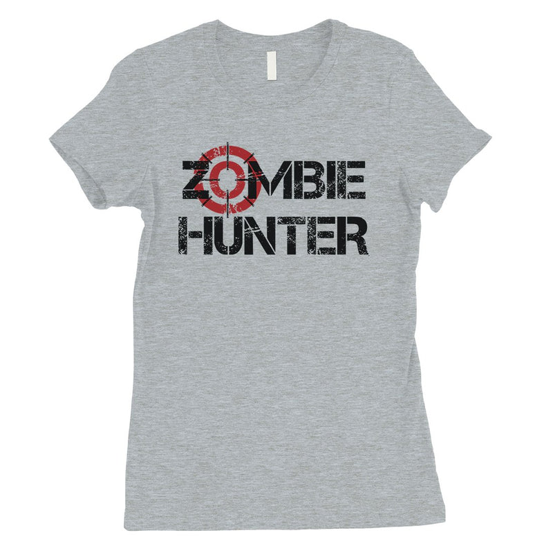 Zombie Hunter Womens Wholesome Halloween Costume T-Shirt Gag Gift