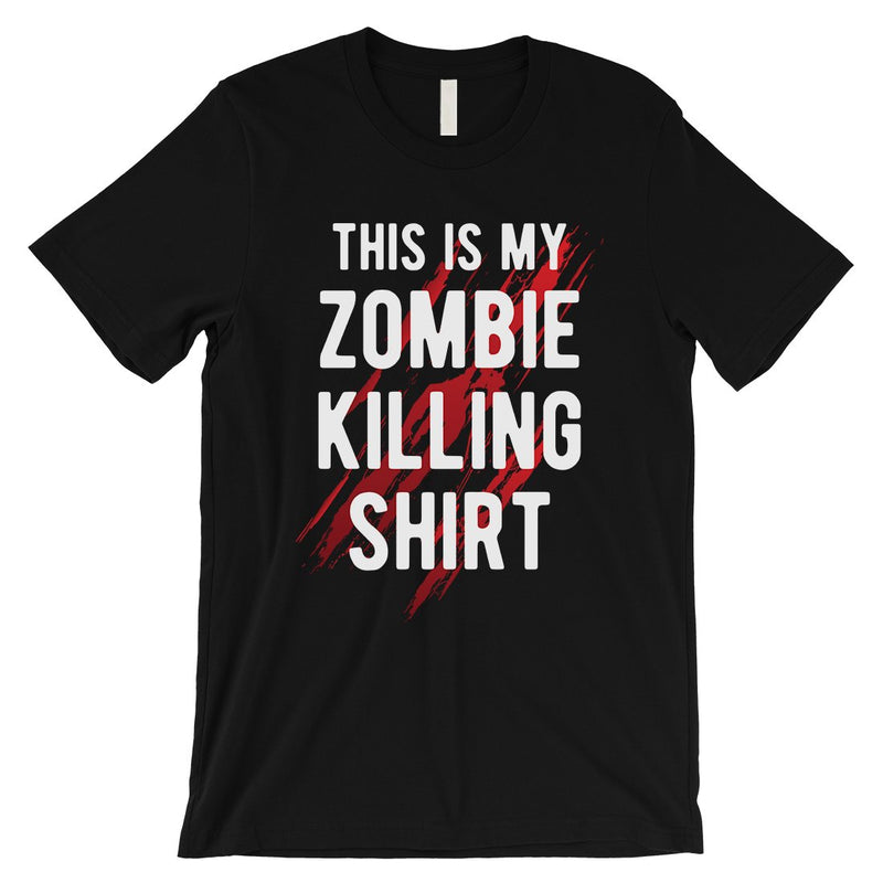 Zombie Killing Mens Badass Strong Powerful Halloween T-Shirt Gift