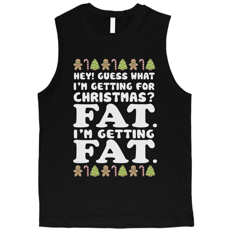Getting Fat Christmas Mens Muscle Top
