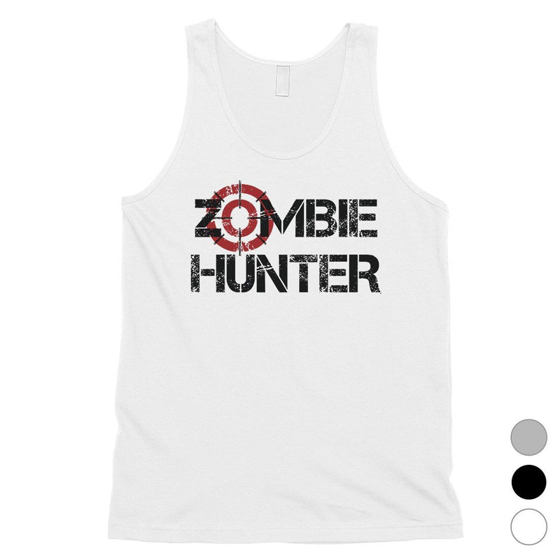 Zombie Hunter Mens Wholesome Halloween Tank Top Gift For a Friend