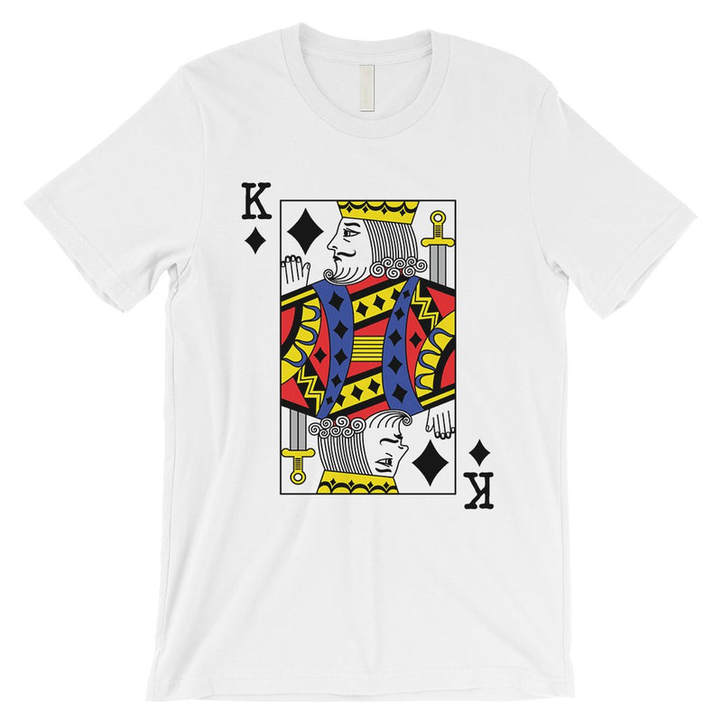 Diamond King Card Funny Mens White T-Shirt