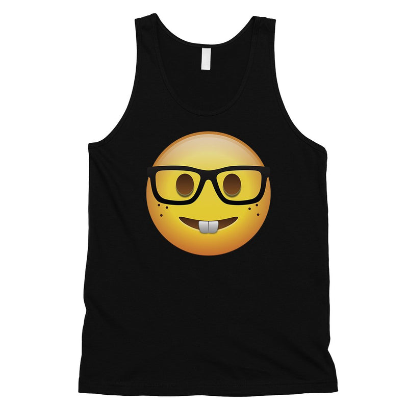 Emoji-Nerd Mens Classic Great Cute Perfect Tank Top Birthday Gift