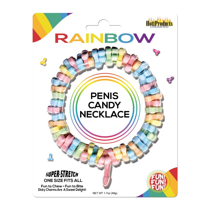 Dicky Charms Penis Shaped Candy Necklace HOTT Products