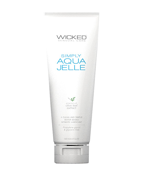 Wicked Simply Aqua Jelle 4 Oz Wicked Lubes