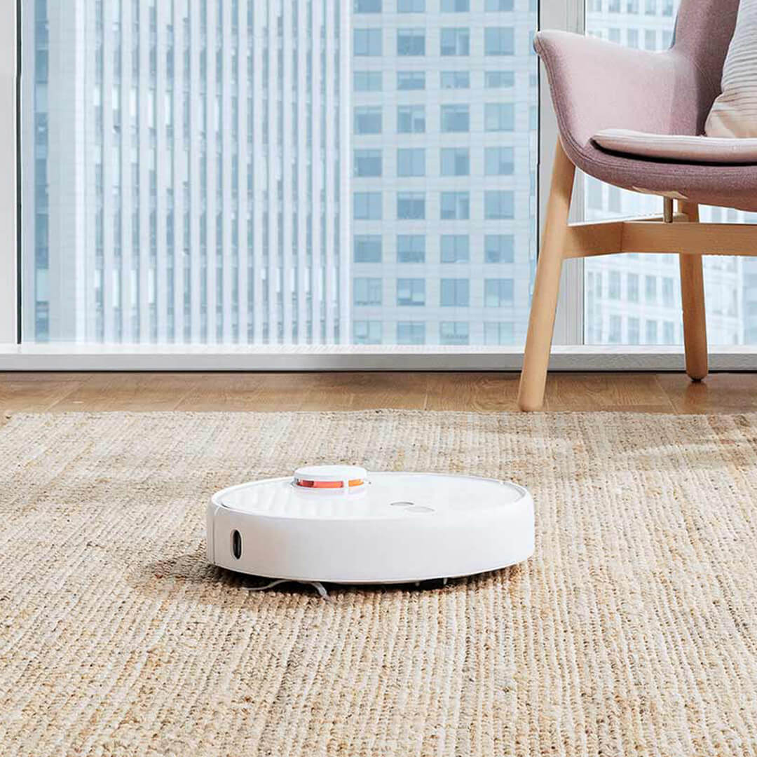 XIAOMI Mijia 1S Robot Vacuum Cleaner AI Intelligent Planning, 5200mAh Battery, 2000Pa Strong Suction, MIJIA APP Control, LDS Laser navigation, Dual SLAM Fusion Algorithm