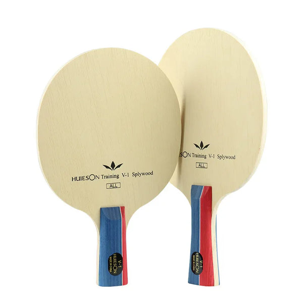 1PC Professional Wood Ping Pong Racket Blade 2 Handle Models Table Tennis Racket Beige Medium Speed Lightweight Grip Blade Shakehand grip China