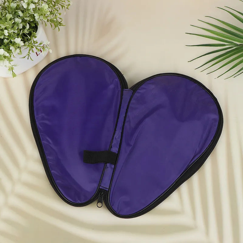 1Pc Table Tennis Bag Table Tennis Racket Cover Portable Gourd-Shaped Table Tennis Racket Case Large Capacity Sports Storage Bag