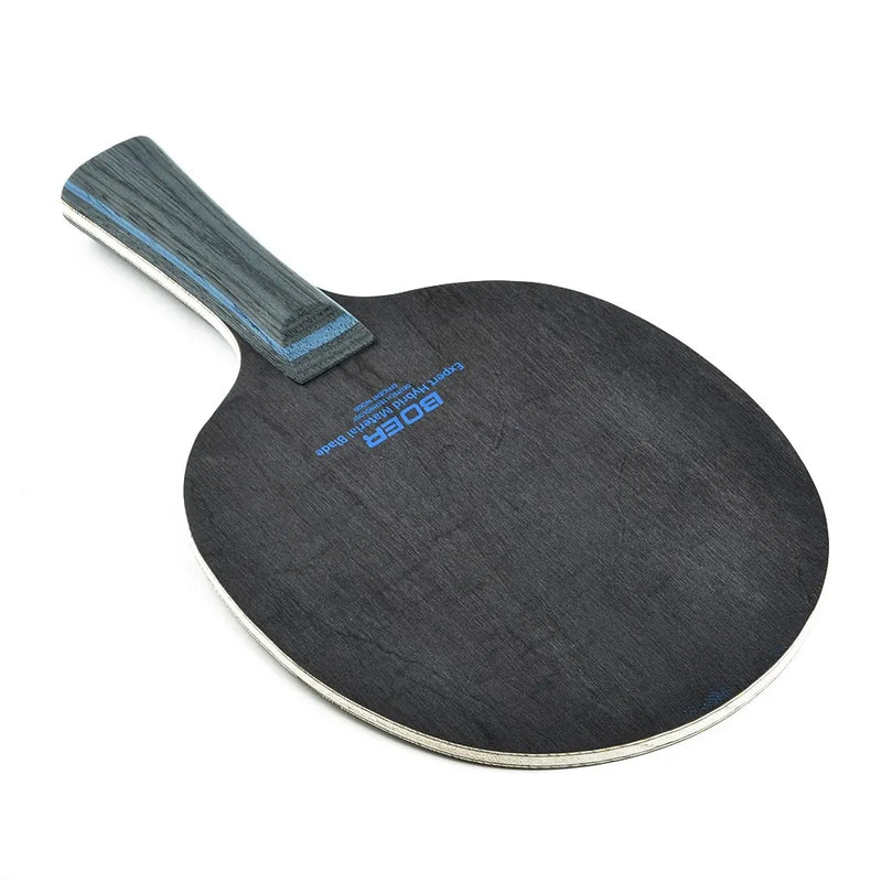 1pc Table Tennis Racket Bottom Plate Carbon Fiber &amp; Aryl Group Fiber Table Tennis Blade 7 Ply Ping Pong Blade Paddle