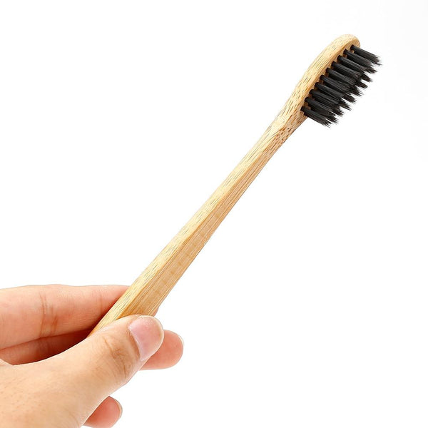 1PC Natural Pure Bamboo Toothbrush Portable Soft Hair Tooth Brush Eco Friendly Brushes Oral Cleaning Care Tools GreatEagleInc