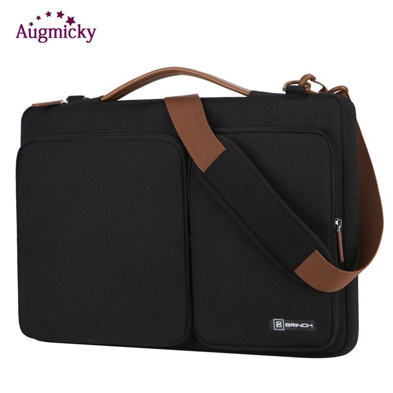 2019 Business Portable Laptop Bag Waterproof Notebook Bag for Macbook Air Pro13.3 15.6Inch Simple Shoulder Handbag Briefcase Men GreatEagleInc