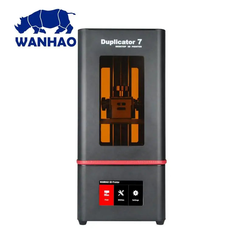 2019 newest WANHAO D7 PLUS Resin Jewelry Dental 3D Printer WANHAO Duplicator 7 Plus dlp sla LCD 3d printer machine free shipping GreatEagleInc