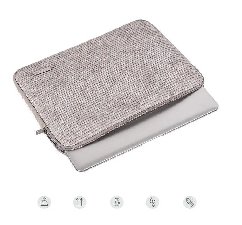 2020 New Brand PU Leather Bag For Laptop 11,12,13",14",15",15.6",Sleeve Case For Macbook Air Pro 13.3",Free Drop Shipping L20-04