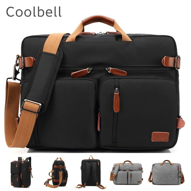 2020 Coolbell Brand Messenger Backpack For Laptop 15",15.6",17",17.1",17.3" Notebook Bag, Packsack, Free Drop Shipping 5005 GreatEagleInc