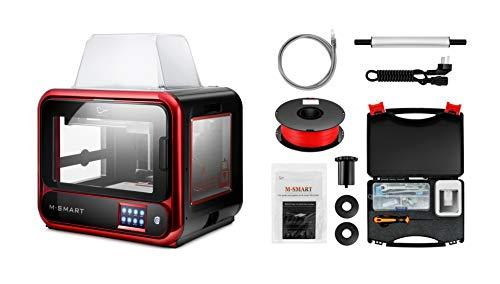 2020 Newest Junco M-Smart Desktop 3D Printer, Upgrade from A-Smart, Built Volume 6.7''x5.9''x6.3''(170x150x160mm) WiFi Connection, Precise Printing with ABS,PLA,TPU,Flexible Filament