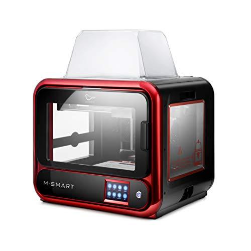 2020 Newest Junco M-Smart Desktop 3D Printer, Upgrade from A-Smart, Built Volume 6.7''x5.9''x6.3''(170x150x160mm) WiFi Connection, Precise Printing with ABS,PLA,TPU,Flexible Filament Junco
