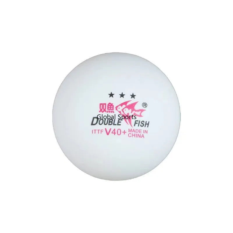 2022 CHENGDU World Championships Double Fish 3-Star V40+ Ping Pong Balls Official 3 Star Table Tennis Ball Limited Edition