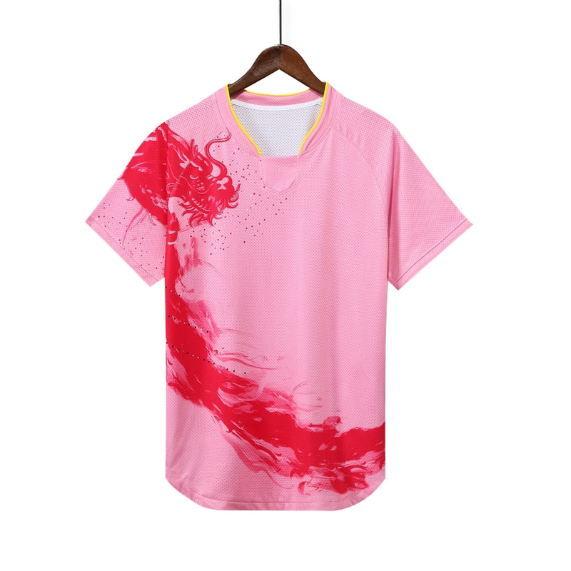 2022 CHINA Dragon Women Table Tennis Sets Jerseys, Men Ping Pong Clothes, Girls Table Tennis Shirt Shorts Kid Ping Pong Clothing