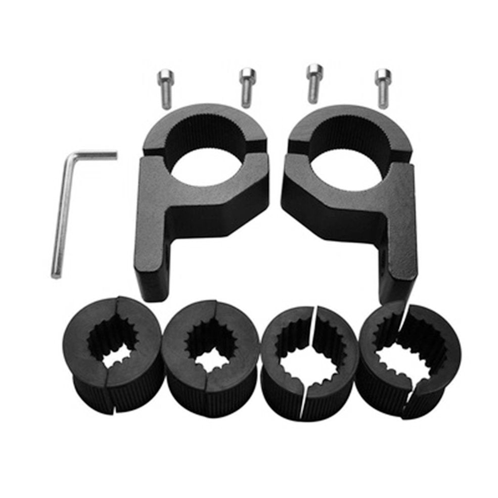Bull Bar Mount Bracket Fog Driving Light Spotlight Universal Clamp Bracket 15-30mm for Car Motorcycle Crash Bar Guard