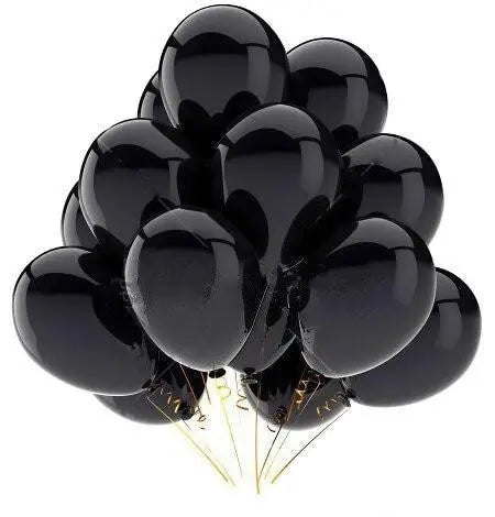 20pcs Happy Birthday Party Balloons Gold Black Latex Balloon Birthday Party Decorations Kids toy Wedding Baby Shower Air globos GreatEagleInc