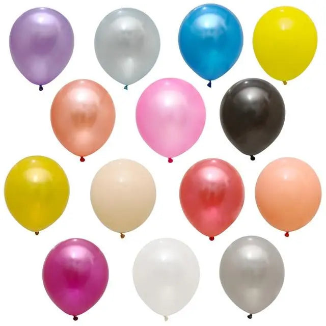 20pcs Happy Birthday Party Balloons Gold Black Latex Balloon Birthday Party Decorations Kids toy Wedding Baby Shower Air globos GreatEagleInc